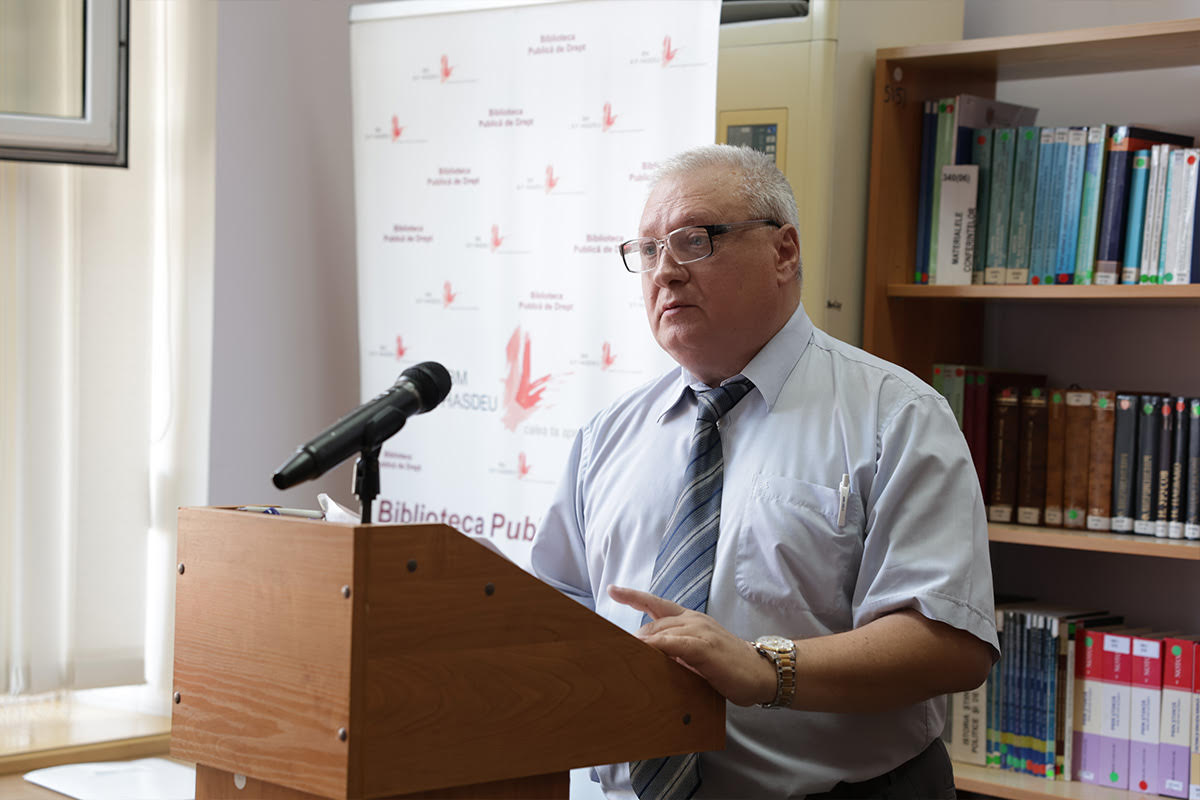 La Biblioteca Publică de Drept s-a desfășurat Lecția publică: Republica Moldova – stat suveran și independent